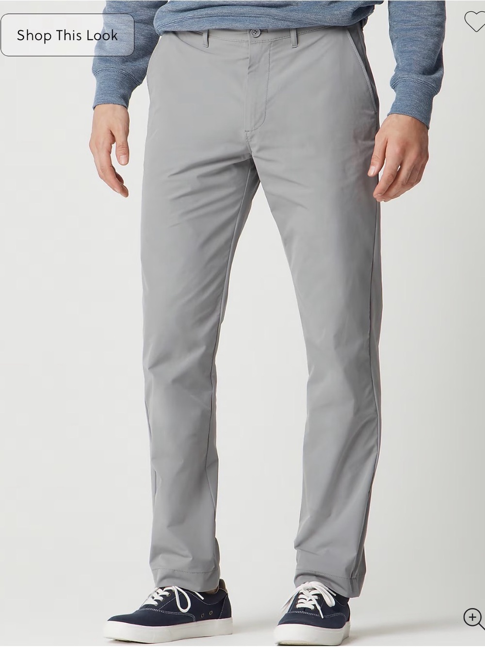 Men’s Vineyard Vines Light Gray Performance Chino Pants